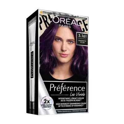 LOREAL PREFERENCE VIVID COLOURS FARBA DO WŁOSÓW 3.161 MAGNETIC PLUM