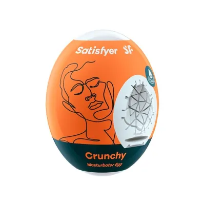 SATISFYER MASTURBATOR EGG JAJKO DO MASTURBACJI CRUNCHY