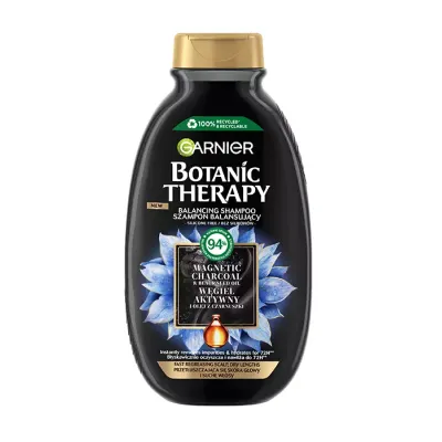 GARNIER BOTANIC THERAPY SZAMPON BALANSUJĄCY DO WŁOSÓW SUCHYCH Z WĘGLEM AKTYWNYM 400ML