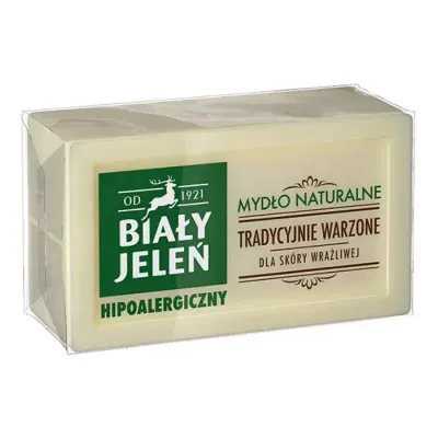 BIAŁY JELEŃ MYDŁO NATURALNE HIPOALERGICZNE 150 G