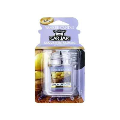 YANKEE CANDLE CAR JAR ULTIMATE ZAPACH DO SAMOCHODU LEMON LAVENDER