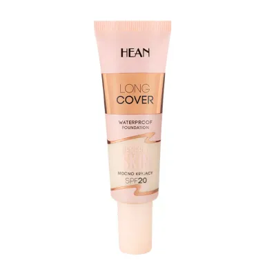 HEAN LONG COVER WODOODPORNY PODKŁAD KRYJĄCY SPF20 C2 NATURAL 25ML