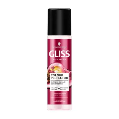 GLISS COLOUR PERFECTOR EKSPRESOWA ODŻYWKA DO WŁOSÓW FARBOWANYCH I ROZJAŚNIANYCH 200ML