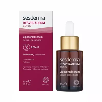 SESDERMA RESVERADERM ANTIOX ODMŁADZAJĄCE SERUM LIPOSOMOWE 30ML