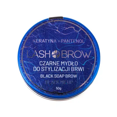 LASH BROW CZARNE MYDŁO DO STYLIZACJI BRWI 50G