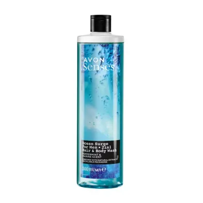 AVON SENSES OCEAN SURGE ŻEL DO MYCIA DLA MĘŻCZYZN 2W1 500ML