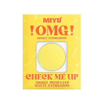 MIYO OMG MATTE EYESHADOW MATOWY CIEŃ DO POWIEK 10 SUNFLOWER 1,3G