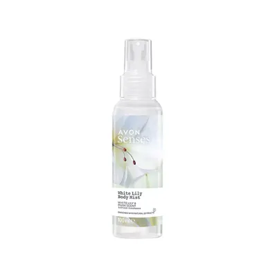 AVON SENSES BODY MIST MGIEŁKA DO CIAŁA WHITE LILY 100ML