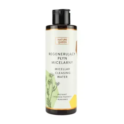 NATURE QUEEN REGENERUJĄCY PŁYN MICELARNY EKSTRAKT Z KIEŁKÓW PSZENICY 200 ML