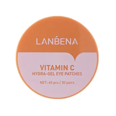 LANBENA HYDRAGEL EYE PATCHES HYDROŻELOWE PŁATKI POD OCZY VITAMIN C