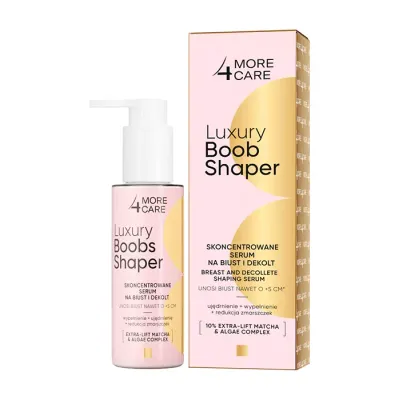 MORE4CARE LUXURY BOOB SHAPER SKONCENTROWANE SERUM DO BIUSTU I DEKOLTU 100ML