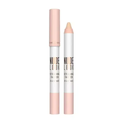 GOLDEN ROSE NUDE LOOK KOREKTOR W KREDCE 01 LIGHT NUDE 4G