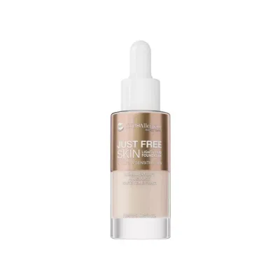 BELL HYPOALLERGENIC JUST FREE SKIN LIGHT LIQUID FOUNDATION PODKŁAD DO TWARZY 02 NATURAL 24G