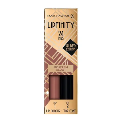 MAX FACTOR LIPFINITY POMADKA 85 WARM GLOW 2,3ML + 1,9G