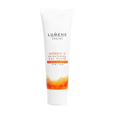 LUMENE NORDIC-C [VALO] BRIGHTENING DAY FLUID MINERAL SPF 30 ROZŚWIETLAJĄCY KREM NA DZIEŃ 50ML