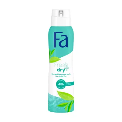 FA FRESH DRY ANTYPERSPIRANT W SPRAYU GREEN TEA 150ML