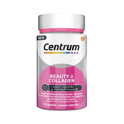 CENTRUM COLLAGEN & BEAUTY SUPLEMENT DIETY 30 KAPSUŁEK