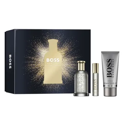 HUGO BOSS BOSS BOTTLED WODA PERFUMOWANA SPRAY 100ML + 10 ML + ŻEL 100ML