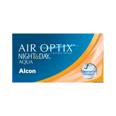 AIR OPTIX NIGHT & DAY AQUA SOCZEWKI KONTAKTOWE 3 SZTUKI -2.25 / 8.4