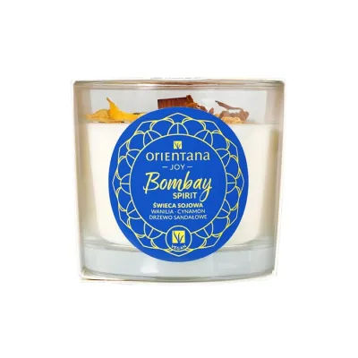 ORIENTANA JOY BOMBAY SPIRIT ŚWIECA SOJOWA 110G