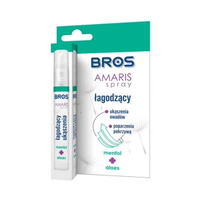 BROS AMARIS SPRAY ŁAGODZĄCY UKĄSZENIA 9ML