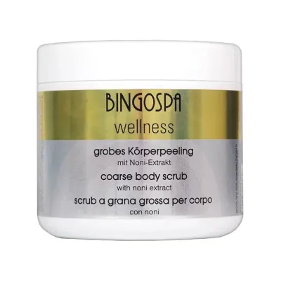 BINGOSPA BODY SCRUB LOYUS AND NONI GRUBOZIARNISTY PEELING DO CIAŁA 550G