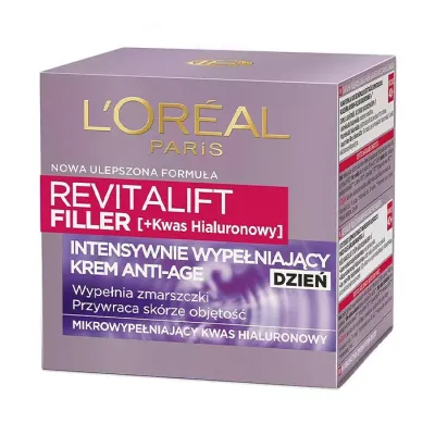 LOREAL REVITALIFT FILLER [HA] KREM ANTI-AGE NA DZIEŃ 50ML