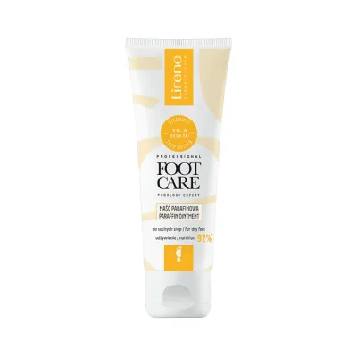 LIRENE FOOT CARE MAŚĆ PARAFINOWA DO SUCHYCH STÓP 75ML