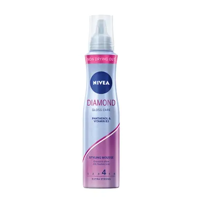 NIVEA DIAMOND GLOSS CARE PIANKA DO WŁOSÓW 150ML