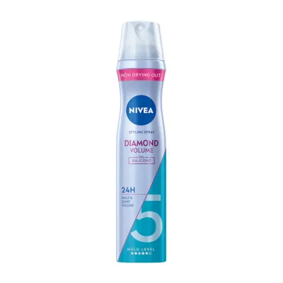 NIVEA DIAMOND VOLUME CARE LAKIER DO WŁOSÓW 250ML