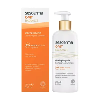 SESDERMA C-VIT RADIANCE GLOWING BODY MLECZKO DO CIAŁA 250ML