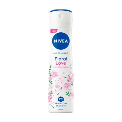 NIVEA FLORAL LOVE ANTYPERSPIRANT W SPRAYU DLA KOBIET 150ML