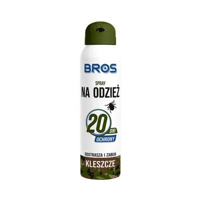 BROS SPRAY NA ODZIEŻ 20% DEET 90ML