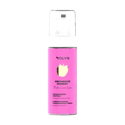 YOLYN GREENBIOTIC FERMENT PIANKA DO MYCIA TWARZY VERY RASPBERRY 150ML