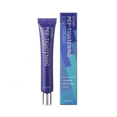 PETITFEE PEP-TIGHTENING EYE CREAM UJĘDRNIAJĄCY KREM POD OCZY 30G