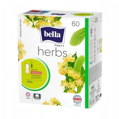 Bella Herbs wkładki higieniczne Tilia 60 sztuk