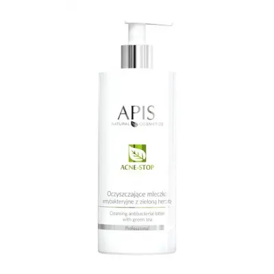 APIS ACNE STOP OCZYSZCZAJĄCE MLECZKO ANTYBAKTERYJNE 500ML