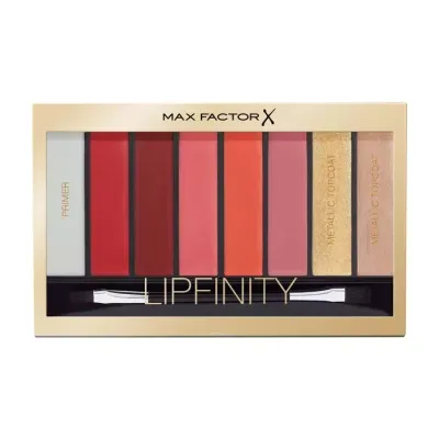 MAX FACTOR LIPFINITY PALETKA POMADEK DO UST REDS 04 12G TRAVEL SIZE