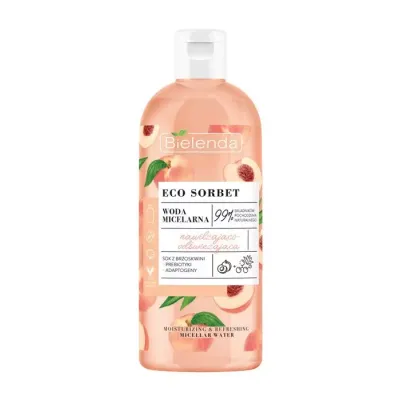 BIELENDA ECO SORBET BRZOSKWINIA WODA MICELARNA 500ML