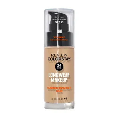 REVLON COLORSTAY PODKŁAD Z WITAMINĄ E DO CERY TŁUSTEJ 180 SAND BEIGE 30ML