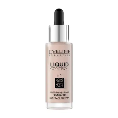 EVELINE LIQUID CONTROL HD PODKŁAD DO TWARZY 005 IVORY 32ML