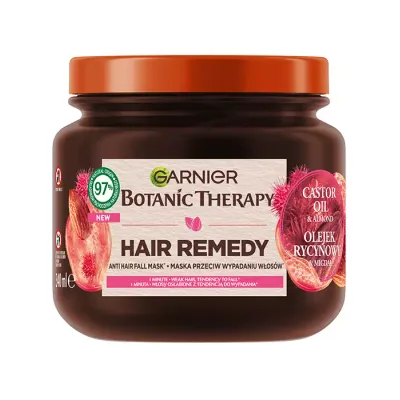 GARNIER BOTANIC THERAPY MASKA DO WŁOSÓW OSŁABIONYCH Z OLEJKIEM RYCYNOWYM 340ML