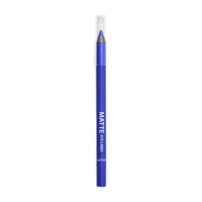 GOSH MATTE EYE LINER WODOODPORNA MATOWA KREDKA DO OCZU 008 CRAZY BLUE 1,2G