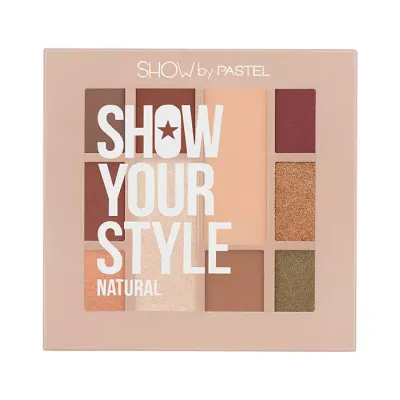 PASTEL SHOW YOUR STYLE PALETA CIENI DO POWIEK NATURAL 15,9G