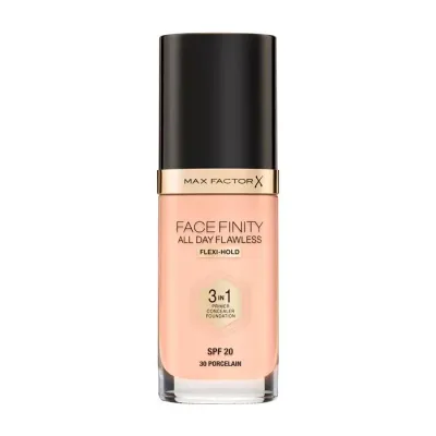 MAX FACTOR FACEFINITY ALL DAY FLAWLESS PODKŁAD 3W1 30 PORCELAIN 30ML