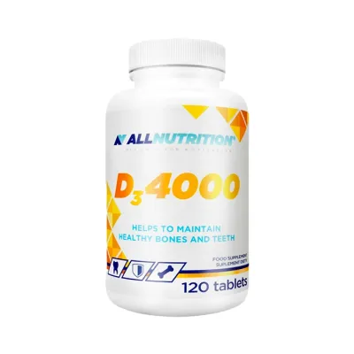 ALLNUTRITION VIT D3 4000 SUPLEMENT DIETY 120 TABLETEK