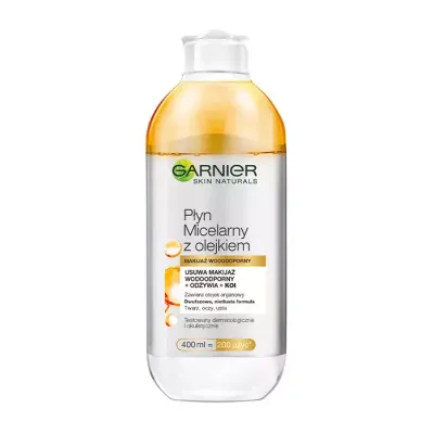 GARNIER PŁYN MICELARNY Z OLEJKIEM ARGANOWYM 400ML