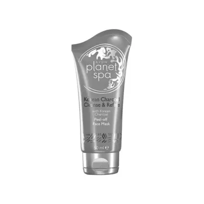 AVON PLANET SPA OCZYSZCZAJĄCA MASECZKA DO TWARZY PEEL-OFF Z AKTYWNYM WĘGLEM 50ML