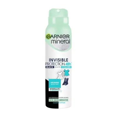 GARNIER MINERAL INVISIBLE PROTECTION 48H FRESH ALOE ANTYPERSPIRANT W SPRAYU DLA KOBIET 250ML