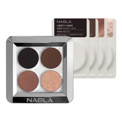 NABLA LIBERTY X QUAD KIT PALETA CIENI DO POWIEK POSH GAZE